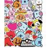 82PCS Kawaii BT21 Stickers Suitcases Laptops Cars Mobile Phones Refrigerators Waterproof Stickers COOKY KOYA TATA Anime Gift Toy 6