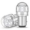 S25 Double LED Bulb for Super Tail 3030SMD BAY15D LED LED High Vehicle Inspection Compatible with Japanese Vehicles 12V-24V Vehicles, Red, Bright,