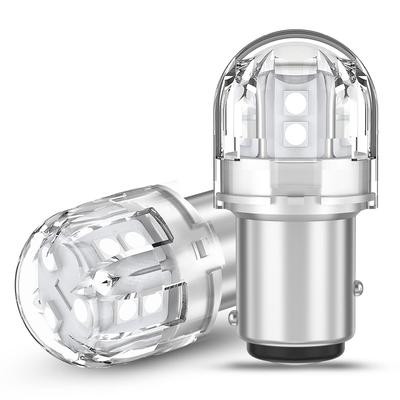 -24V S25 Double Bulb, LED, Red, Explosive Light, Tail Lamp/Brake Lamp, 15 Row 3030SMD