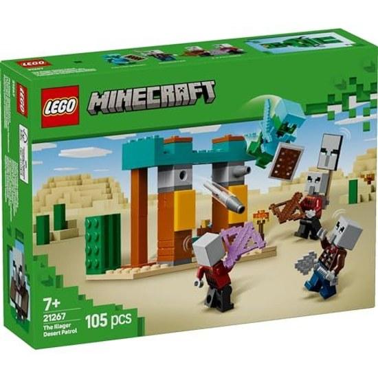 LEGO Minecraft Malvado Aldeano Patrulla del Desierto 21267 juguete niño niña
