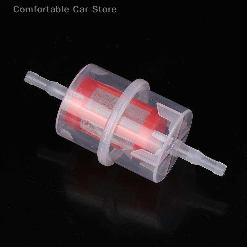 1Pcs Universal Plastic Diesel Vehicles Fuel Filter Inline 6mm 8mm Pipe Hose For Car Truck Motorcycle Scooter Parts Accessories