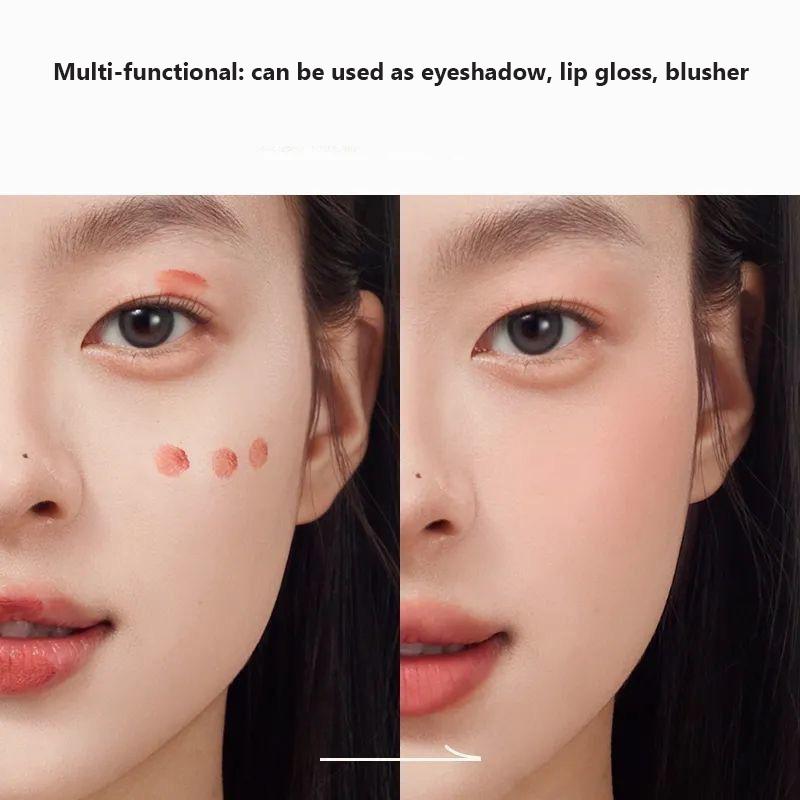 Joocyee Velours Brume Crème Lèvres & Blush Joues Multi-usages Rouge à Lèvres Longue Tenue Teint à Lèvres Maquillage Coréen Vegan Rouge à Lèvres Liquide
