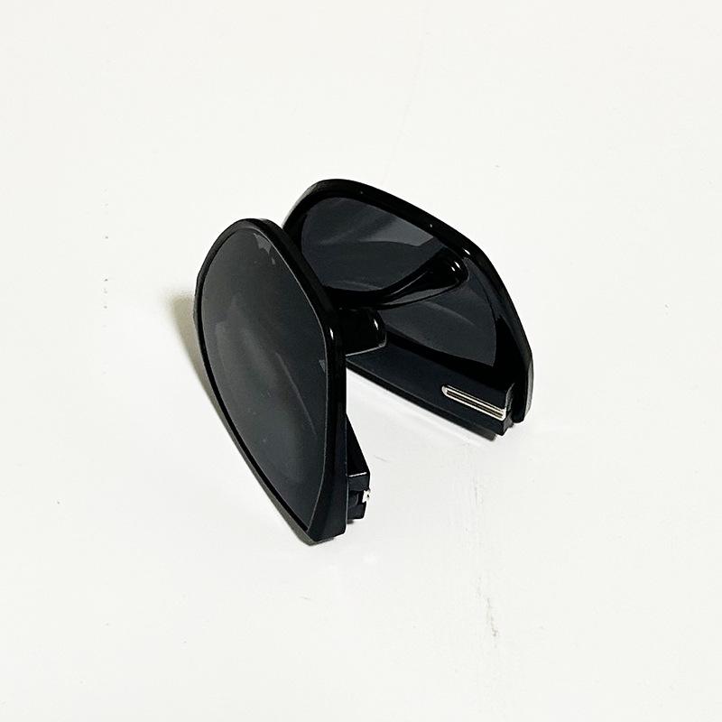 Collapsible High-End Fashion Sunglasses with UV Protection - European & American Style