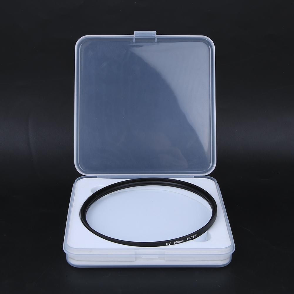 Optical Glass Lightweight 105mm UV Lens Filter Accessory for Canon Nikon Sony Digital SLR Camera