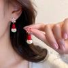 Tree Bear Bow Elk Snowflower Drop Earrings Santa Claus Dangle Earrings Christmas Stud Earrings