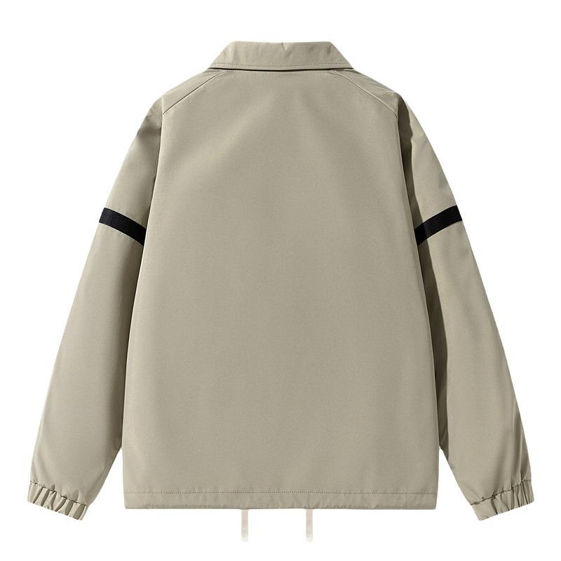 Lässige Revers Herrenjacke, Frühling und Herbst Neu High-End Koreanische Version des Trends Rowdy Handsome Herrenoberteil