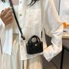 Popular Summer Mini Crocodile Pattern Messenger Bag Simple Casual Texture Korean Version Single Shoulder Small Square Bag Women