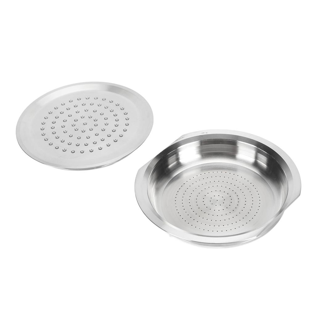 Reusable Coffee Pod 304 Stainless Steel Refillable Coffee Capsule Filter with Brush and Spoon for