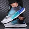 Men's shoes 2025 new summer breathable mesh shoes ultra-light carbon board trend shock absorption youth running shoes sports shoes