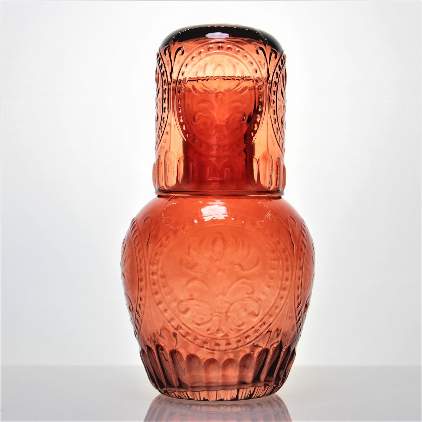 

Прикроватный графин и стакан набор Бытовой стеклянный кувшин для холодной воды большой вместимости и стакан для прикроватной тумбочки в спальне Type 3