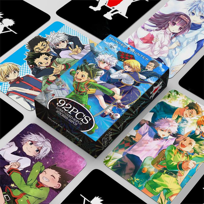Anime Hunter×Hunter Lomo Card Postcard Collection Cards with Stickers Birthday Gift
