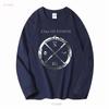 T-shirt Clan Of Xymox Alt Rock Goth Dark Wave Band maniche lunghe o corte vintage lavata abbigliamento firmato streetwear casual