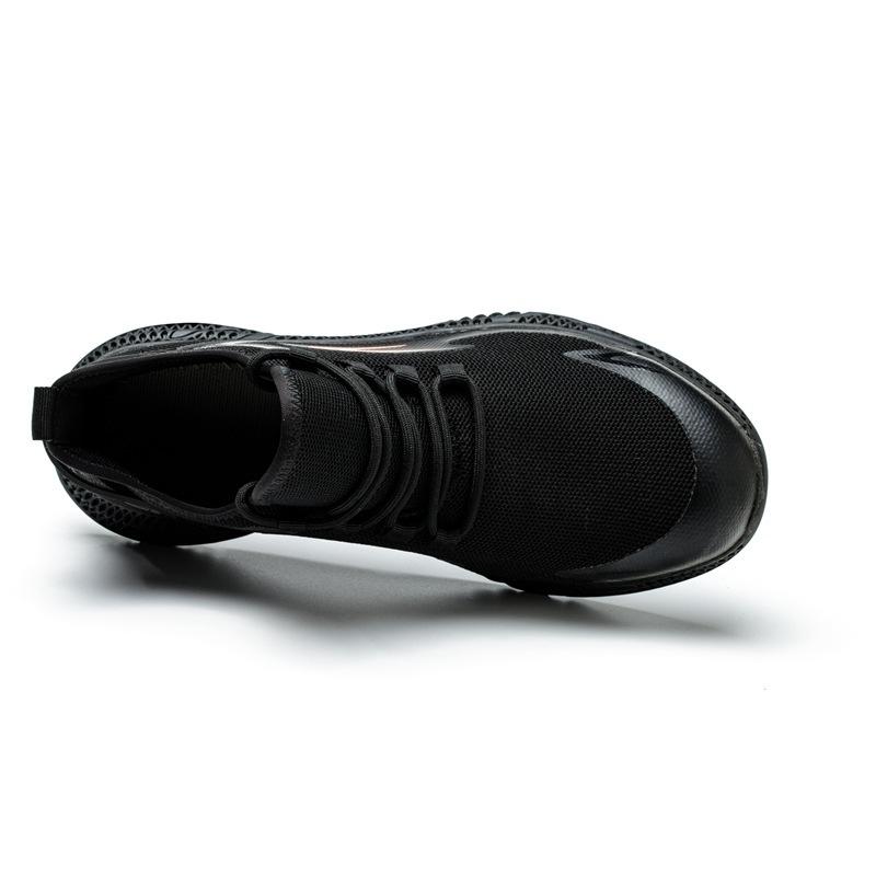 Customized Labor Insurance Shoes, Smash-proof and Puncture-proof Plastic Bag Head Kevlar, Safety Shoes, Labor Insurance Shoes, Men's Rubber Soles