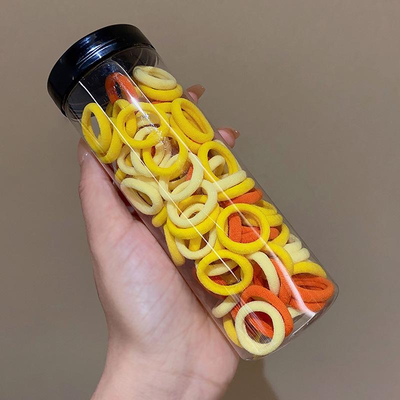 Children's Soft, Elastic Hair Bands - Gentle, Cute Towel Hair Rings for Girls