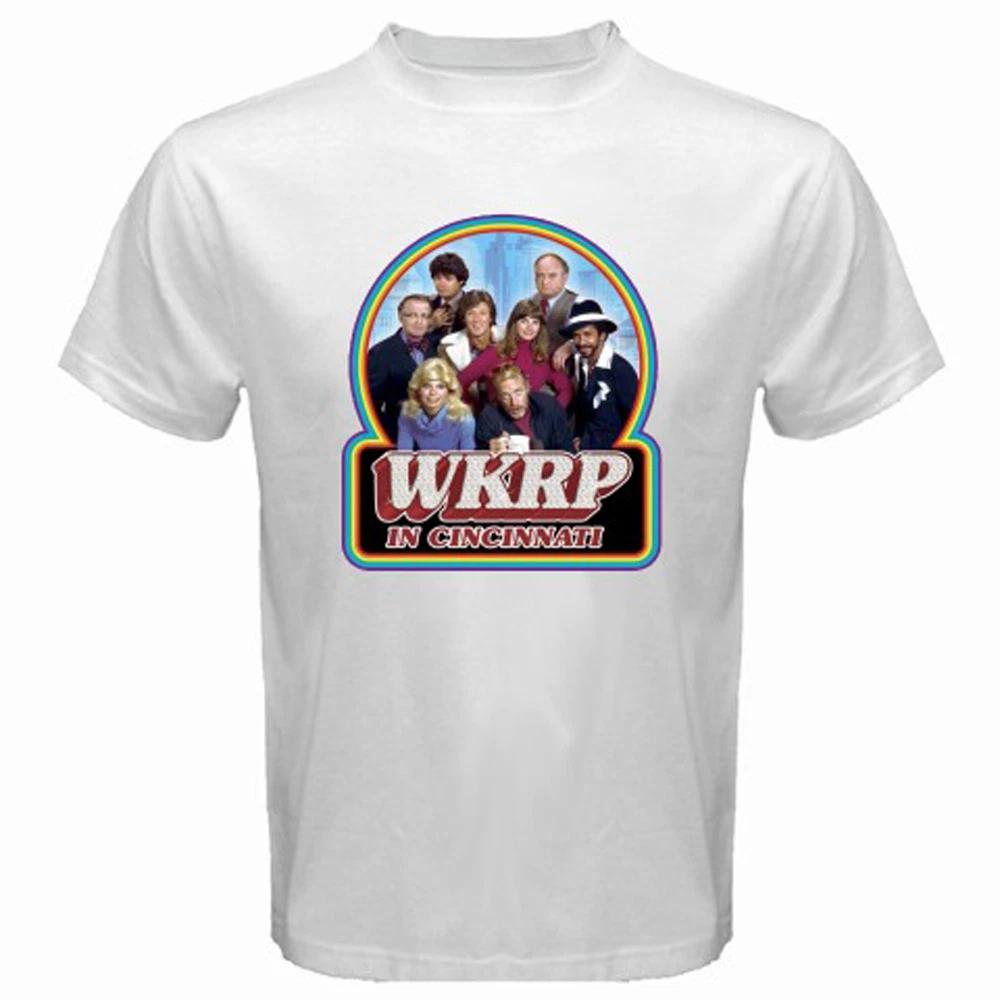 

New WKRP in Cincinnati 70s 80s Classic TV Show Men s T-Shirt Women s Tee Top Unisex White Size S-5XL S