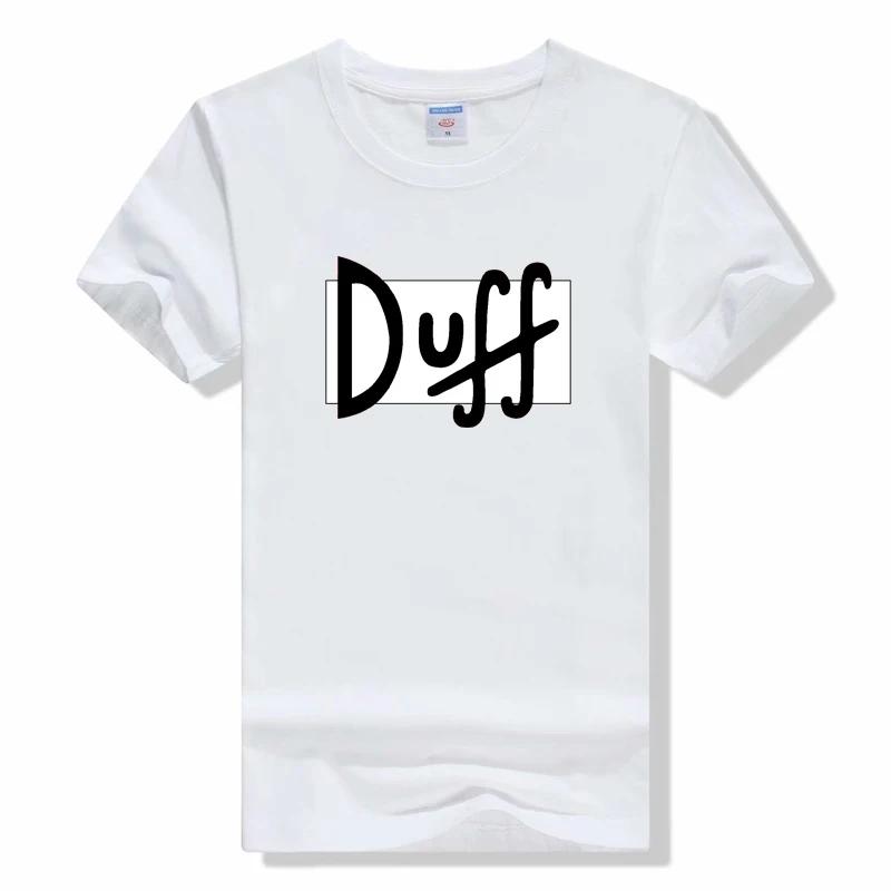 DUFF T-shirt Tops Tees Fitness Hip Hop T shirts fashion casual summer Round neck Short sleeved tshirt