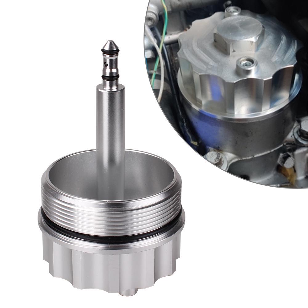 

BMW 323/E36, 323i, 523i/E39, E46 Крышка адаптера масляного фильтра двигателя Yes серебряный