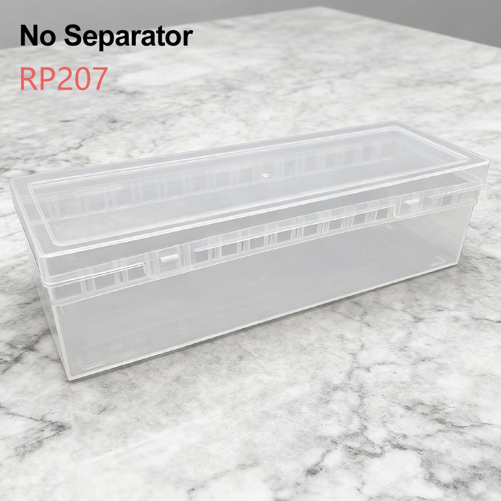 

2L Trading Card Storage Box for Toploader Plastic Large Playing Baseball Card Case for Toploaders and Standard Cards 700 Holder