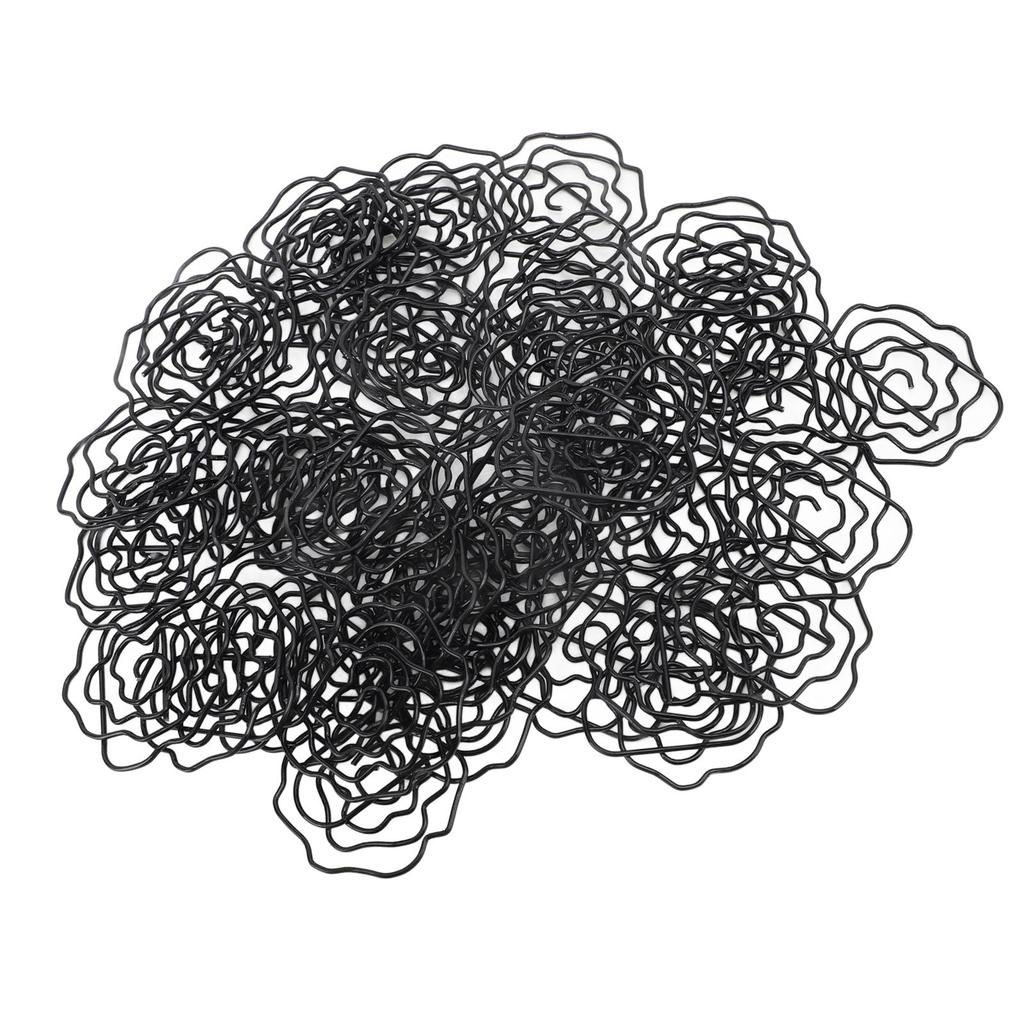 50pcs Paper Clips Cute   Shaped Decorative Metal Paperclips with Storage Box for School