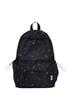 Casual Student Backpack With Nylon Material And Flower Print For Travel And School Use