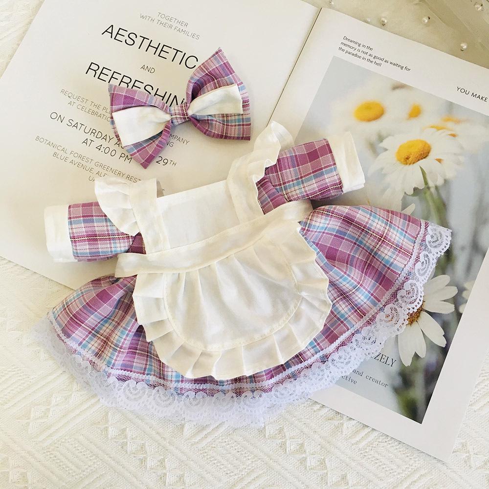 Medium 30cm Handmade Doll Clothes for Jointed Bear - S Size Belle Lulu Outfit Gift for Girls