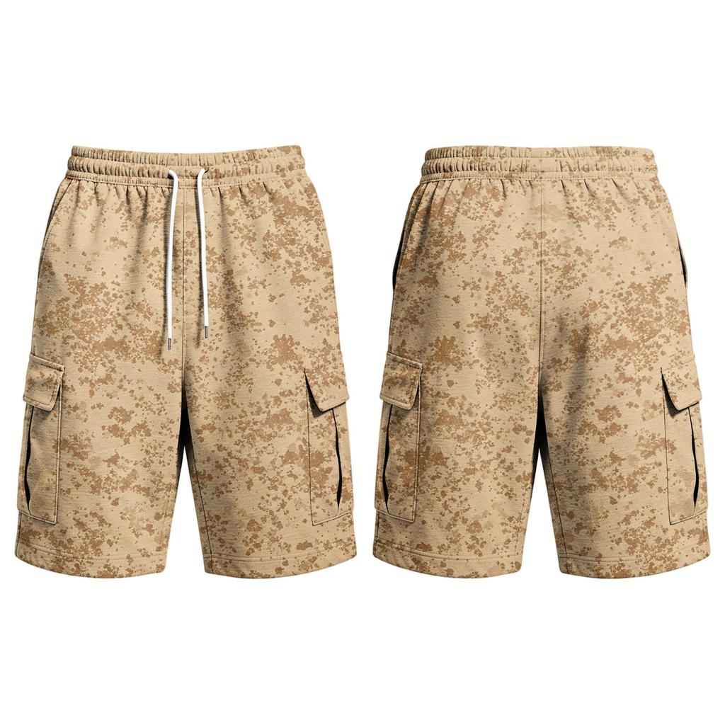 Men's Cargo Shorts with Multiple Pockets Loose Fit Straight Leg Casual Outdoor Work Shorts