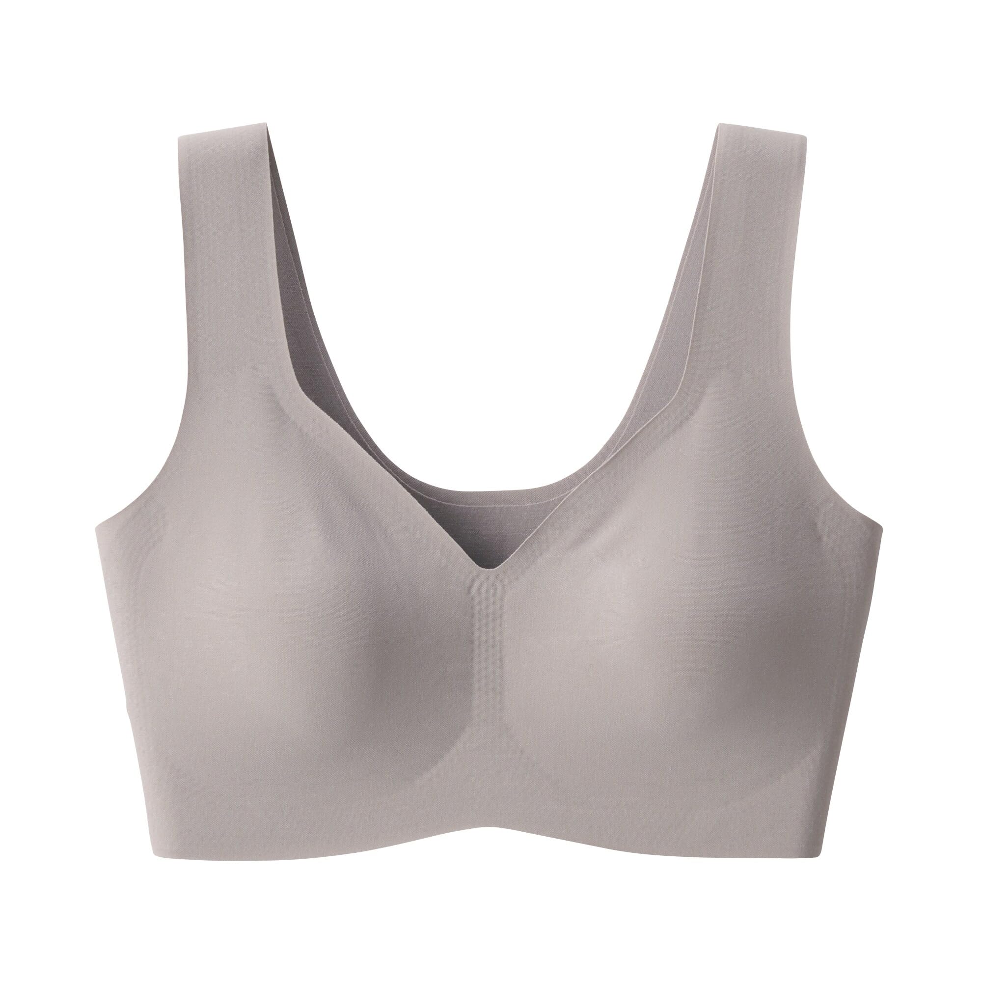 

MUJI Mocha XL Women s Half-Top Bra, Non-Slip, FCH55A4A, Brown, Women s