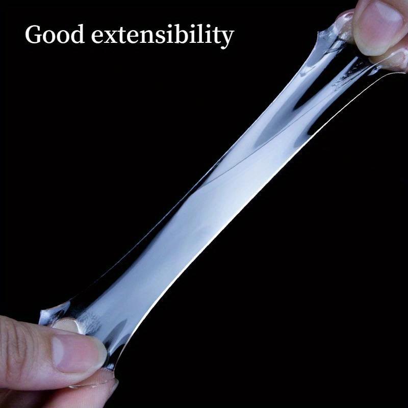 Çift Taraflı Nano Bant Şeffaf Su Geçirmez Duvar Çıkartmaları Yeniden Kullanılabilir Isıya Dayanıklı Banyo Ev Dekorasyon Bantları Mutfak Aksesuarları