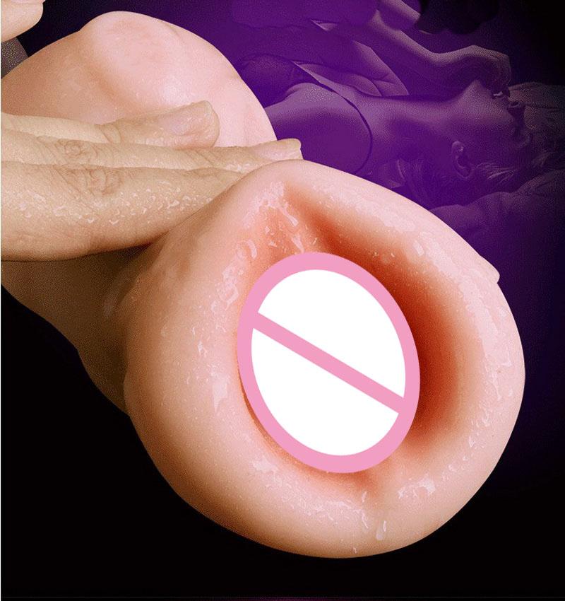 Sex Toys Silicone Artificial Vagina for Men Male Masturbator Cup Real Soft Vagina