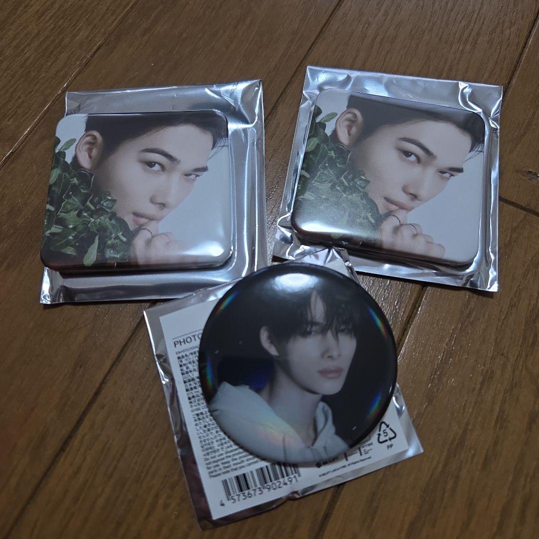 

[USED] ENHYPEN NIKI Cafe Gachagacha Can Badge