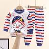 Children's Cotton Pajama Set: Boys' Autumn/Winter Underwear, Tops & Trousers