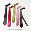 Korean Leopard Print Necktie Long JK Uniform Necktie Polka Dot Tie  JK Uniform Decoration