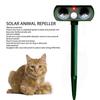 Professional Ultrasonic Solar Animal Repeller for Long - Range Dog & Cat Repellent in Garden, Yard & Farm