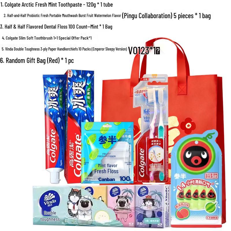 Colgate Icy Mint Oral Care Gift Set