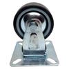 Fixed Wheel Set 75mm 60kg FDPE 0751 Thermoplastic