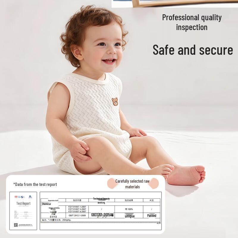 Infant Sleeveless Summer Bodysuit