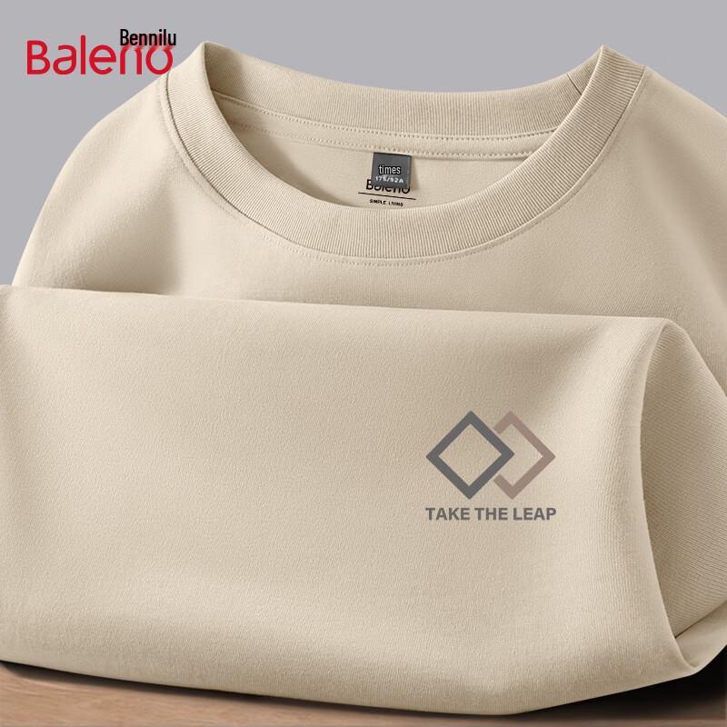 Baleno herr t-shirt med lång ärm i ren bomull