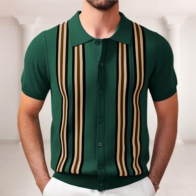 Neues Herren Poloshirt aus reiner Baumwolle mit überschnittenen Schultern, hochwertiger lockerer Schnitt für Fitness, vielseitig für das tägliche Training, kurzärmlig, lässig