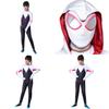 Vibrant Spider-man Into The Spider-verse Gwen Stacy Kids Costume Jumpsuit For Playful Adventures