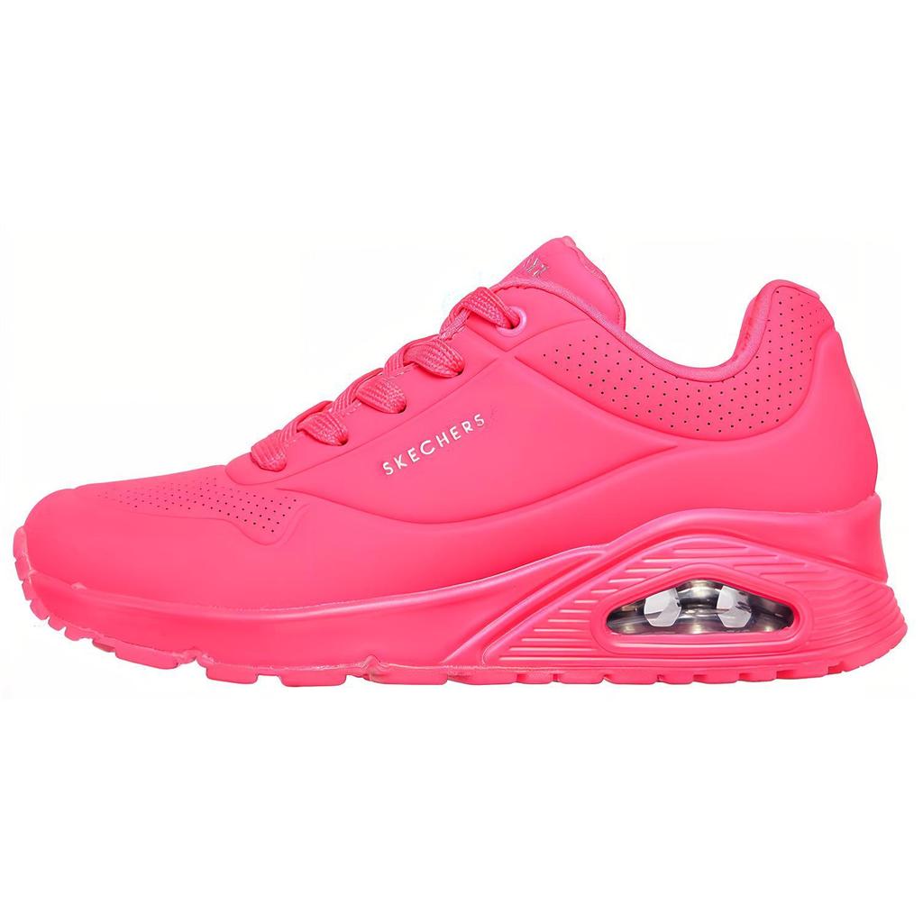 Skechers Uno Low top Casual Shoes Women's Pink 73667-HTPK