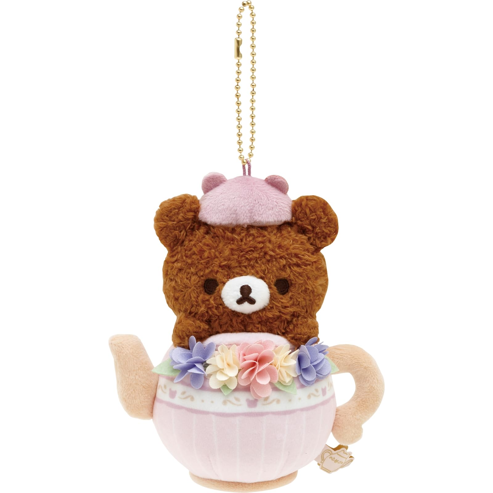 

San-X Rilakkuma Подвесная плюшевая игрушка Чай-Рой Когума MO43801
