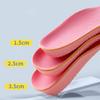 Plantillas Suaves para Aumentar la Altura Zapatillas Elevadores de Talón Espuma Viscoelástica Ligeras Almohadillas para Zapatos para Hombres Mujeres Soporte de Arco Plantillas Ortopédicas