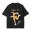 Alysa Liu Figure Ice Skating  Tshirt Summer  Streetwear Tshirts Cotton Harajuku Tshirt For Male Short Sleeve Design Tees