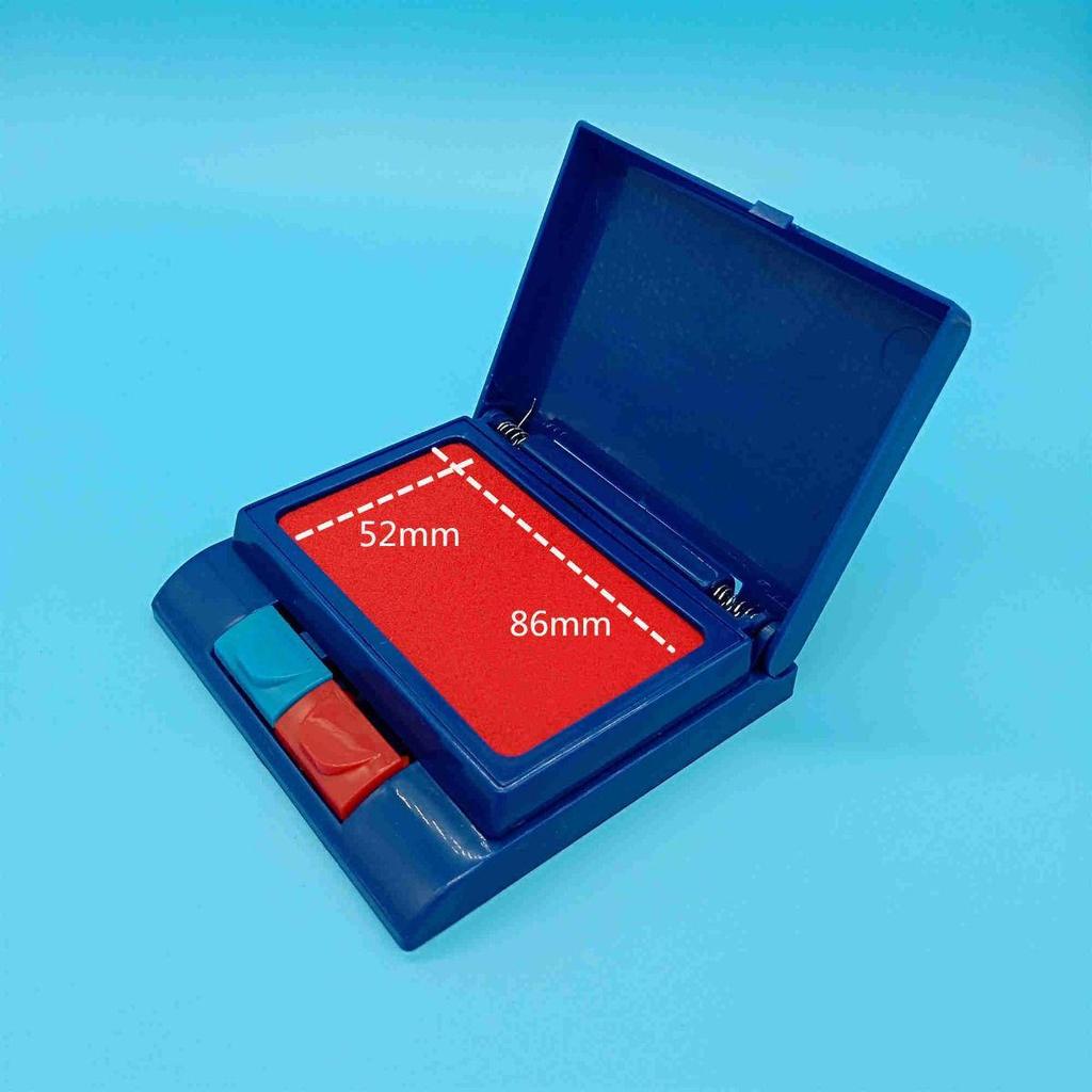 Rectangular Quick-Drying Self-Inking Stamp Pad for Office Use