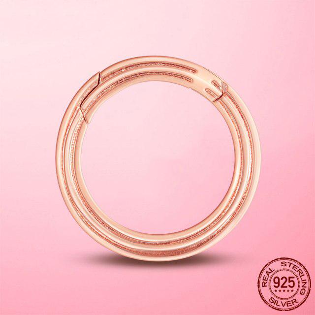 

Серебро 925 пробы Me, подвеска-медальон в форме глаза, подходит для браслета Pandora, ожерелье, серьги-сделай сам, стильные серьги с двумя кольцами, разъем