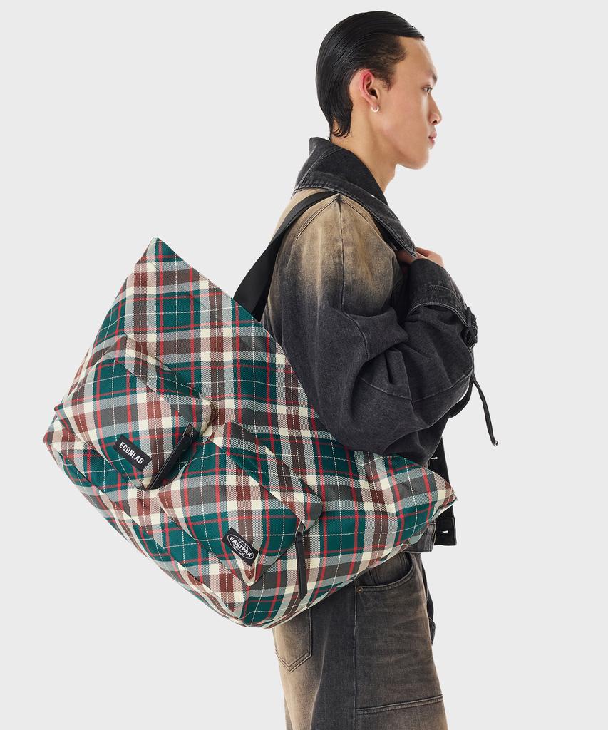 Eastpak X Egon Lab Check Tote Bag L Check,Fq
