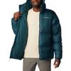 Columbia Puffect Hooded Jacket, Mens Navy Jacket