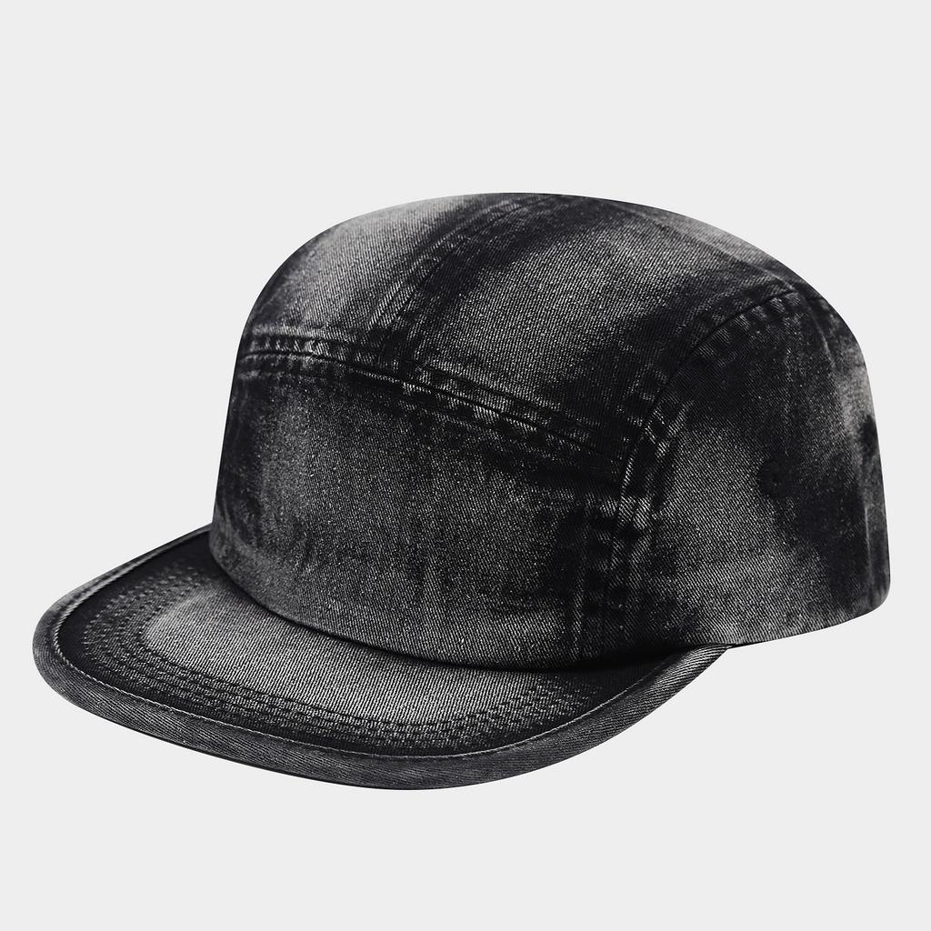 Retro tie-dye old washed flat-brimmed baseball cap men's and women's fashion versatile street trend sunshade cap