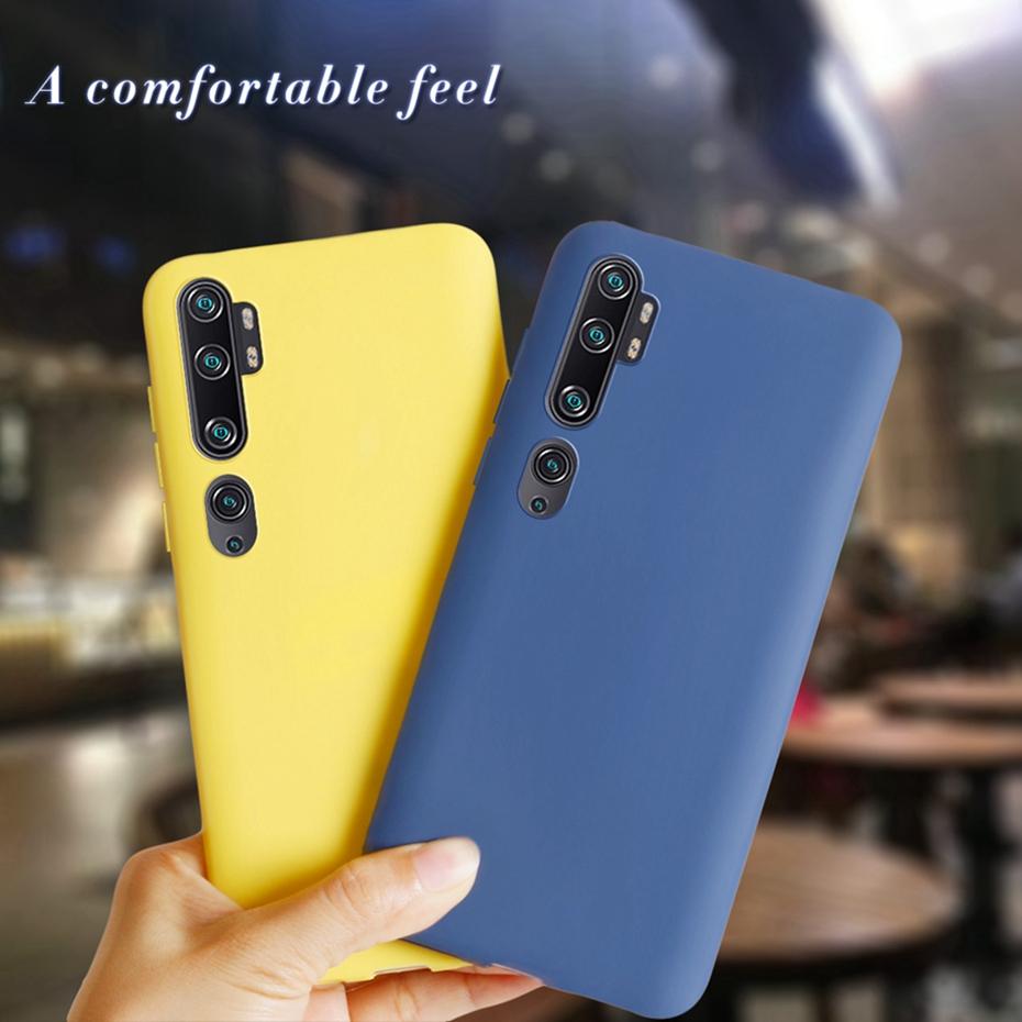 Hülle für Xiomi Xiaomi Mi Note 10 Hülle Mi CC9 Pro Abdeckung Stoßfester Bumper Weiches Silikon TPU Handy Rückseiten Schutzhüllen Abdeckung