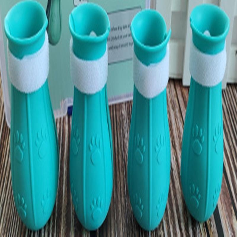 

Cat Foot Cover Pet Grooming Aid Cat Bathing Tool Anti-scratch Cat Paw Guard синій